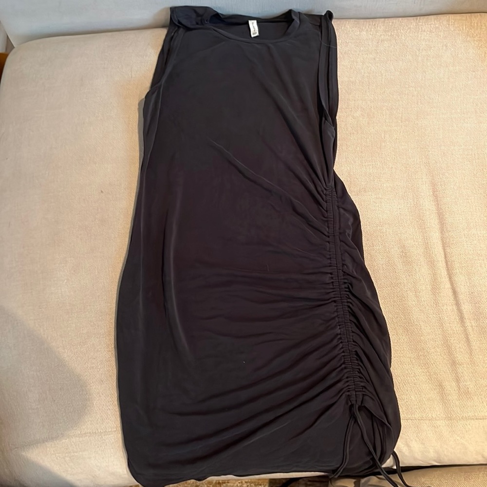 Scrunched bottom dress